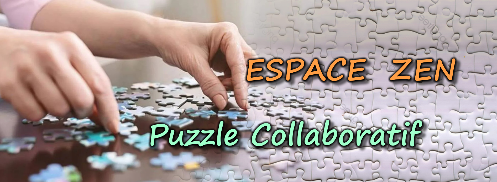 Un Espace Zen - Puzzle collaboratif